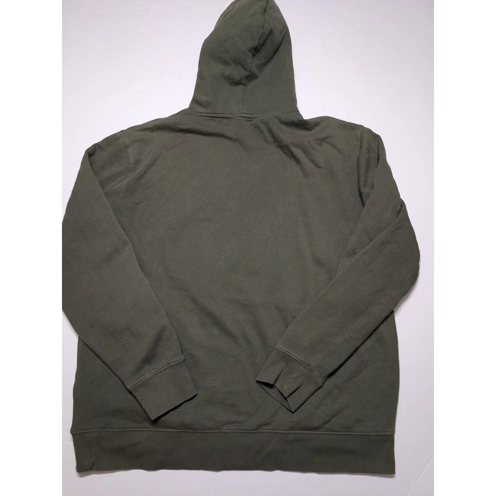 POLO RALPH LAUREN Beach Bear Pullover Hoodie Jacket Olive Green XLT XL Tall
